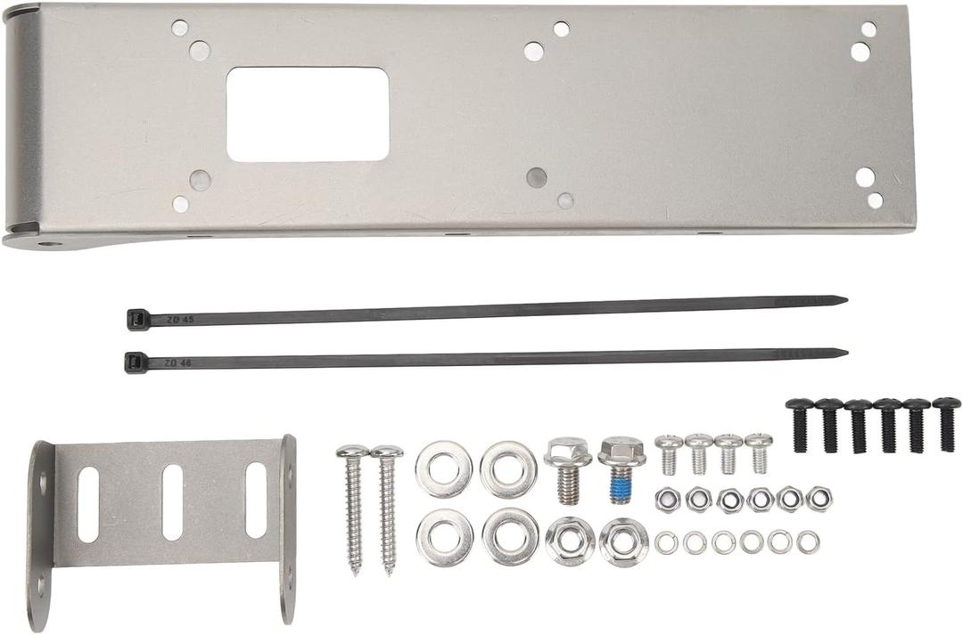 Durable Stainless Steel Replacement Skimmer Transducer Mounting Bracket for Lowrance LSS-2 HD Skimmer Transducer for Easy Installation