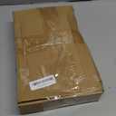 6 Pack - 12 inch Black Hidden L Shelf Bracket (1/5 Inch Thicked) Iron Floating Shelf Brackets Rustic Industrial Metal Brackets for Shelf Support