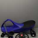 Lil' Rider Wiggle Car Ride on Toy - No Batteries, Gears, or Pedals - Just Twist, Swivel, and Go - Outdoor Ride on for Kids 3 Years and Up (Blue), Large