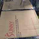 Sunny Health & Fitness Fully Assembled OneClick-Fold 20" Smart Treadmill with Auto Incline & SunnyFit App