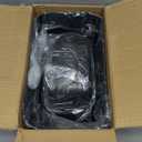 Bonsaii 6-Sheet Micro-Cut Paper Shredder, P-4 High-Security for Home & Small Office Use, Shreds Credit Cards/Staples/Clips, 3.4 Gallons Transparent Window Wastebasket, Black (C234-A)