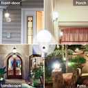 Sengled Dusk to Dawn Light Bulbs Outdoor, A19 LED Sensor Bulbs 3 Pack, 5000K Daylight 1200 Lumens, 75W Equivalent 10.5W, E26 Base Automatic On/Off Photocell Light Bulbs for Porch and Garage