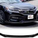 Front Bumper Lip for Honda Accord Sedan EX/EX-L/LX/Sport/Touring 2016 2017