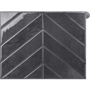 Peel and Stick Backsplash for Kitchen,New Upgrade Herringbone Premium Tiles,Stick on Subway Tile Peel and Stick for Bathroom,Black 10-Sheet.