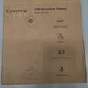 Document Camera for Teachers and Classroom, Gawervan USB Webcam/Doc Camera Built-in Mic Mac OS, Windows, Chromebook Compatible for Live Demo, Web Conferencing, Distance Learning, Remote Teaching