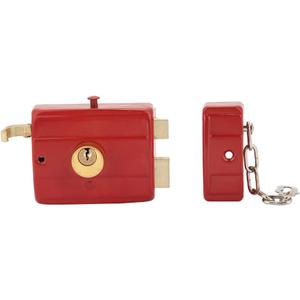 Lock Door Hardware Deadbolt Cerrojo para Puerta Metalica Night Puertas De Hierro Llavines Exteriores Sets Industrial Double Cylinder He