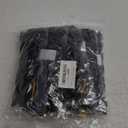 8 Packs Crochet Hair for Black women, Goddess Locs Crochet Hair, Goddess Faux Locs with Curl Braids (12Inch, 8Packs, 1B)