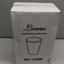 Lamosi 300 Pack Paper Cups 8 oz, Disposable Coffee Cups, Paper Coffee Cups 8 oz, White Hot/Cold Beverage Drinking Cup for Water Juice or Tea, Office Party Home Travel