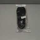 8Fans PU Insoles for Men & Women  Thick & Thin Comfort Shoe Inserts, Shock Absorbing Cushion, Arch Support Insoles for Hunting Boots, Work Shoes & Daily Footwear (Black, US8(Thin)