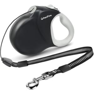 PetiFine Retractable Dog Leash,30 FT Heavy Duty Dog Walking Leash for Medium Large Dogs up to 110 lbs, Upgraded No Tangle Long Retractable Dog Lead