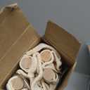 Headband Holder, 17x50in Hair Bow Holder W/ 2 Mesh Pockets & 24 Metal Hooks, Baby Bow Organizer for Girls, Wall Hanging Hair Accessories Organizer Storage Hanger for Toddler Room Nursery Decor(Beige)