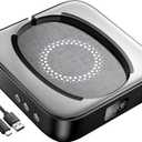 Meatanty Mouse Mover Undetectable, Super-Silent Mouse Jiggler Device Move Randomly, Automatic Wiggler Shaker Giggler, Adjustable Interval Timer, Keep Computer Laptop Active for Office Home Remote Work