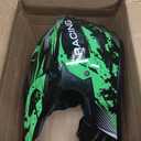 Youth Kids Motocross Helmet, ATV Dirt Bike Helmet, Off-Road BMX 4-Wheeler Full Face Motorcycle Helmet W/Goggles Gloves & Mask, DOT Approved (Bright Green, Medium)