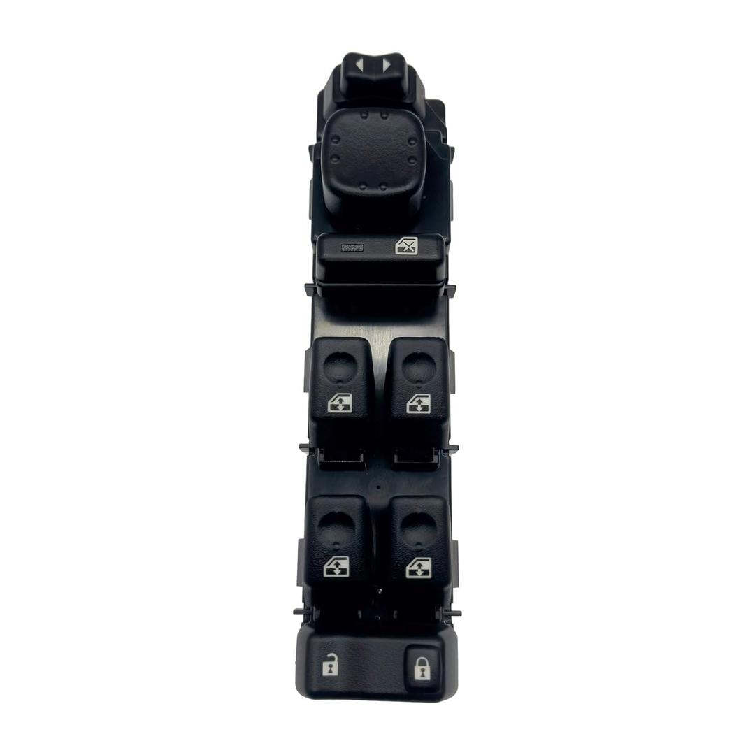 Driver Side Power Master Window Switch & Bezel for 2003-2008 Chevy Avalanche Silverado Suburban Tahoe Cadillac Escalade GMC Yukon Sierra Yukon XL, Door Window Control Replacement 15883323 DWS-220