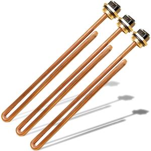 HE 90240 Heating Element Upgrade, 3 Pack, compatible with Ecosmart ECO 18/24/27/36, Rheem, Richmond, Eemax tankless water heaters. 240V, 9KW/18KW/27KW/36KW, RC04709024S Water Heater Element