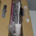 Ultra-Slim Bidet Attachment, Non-Electric Bidet Attachment, Adjustable Fresh Cold Water Pressure, Stainless Steel Inlet (Off-White)