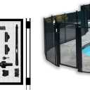 Pool Fence DIY by Life Saver Self-Closing Gate Kit, Black (Pack of 1)
