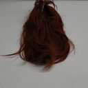 GORGIUS Straight Layered Wigs with Bangs Glueless Ginger Orange Wig 22 Inch Put On Go Wigs Crafted with Style-Archive Premium Fiber Natural Pre-Plucked Hairline