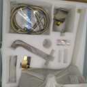 Brushed Gold Shower System with 10Inch Rain Shower Heads with Handheld Spray Combo, Gold Shower Faucet Set with Rain Shower and Handheld, Gold Shower Head and Handle Set(Shower Valve Kit Included)