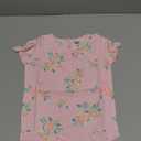OSHKOSH B'GOSH baby-girls Short-sleeve Bodysuit (18 Months, Pink Floral)