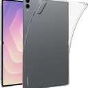 Case for Samsung Galaxy Tab S11 Ultra, Anti-Scratch Transparent Soft TPU Silicone Drop Bumper Protective Cover for Galaxy Tab S11 Ultra, Clear