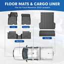 Floor Mat & Bed Mat for Ford Maverick 2022-2026(Only Hybrid) (4.5FT)