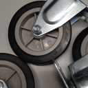 Heavy Duty Push Cart Dolly (700 lbs), Foldable Platform Hand Truck Made with High-Strength Steel, 2 Tier Design, Moving Flatbed Cart with Wheels for Warehouse, Garage, Workshop, Office