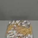 Blushtier 400 Pcs Tiki Martini Toothpicks for Olives Bamboo Cocktail Picks Hawaiian Luau Garnish Tropical Drink Picks Tiki Cocktail Sticks for Appetizers Food Fruit Beach Holiday Party Favors