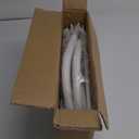 HOMEAL 59in Foldable Toddler Bed Rails, Bed Rail for Toddlers with U-Shape Base, Baby Bed Rail Guard for Twin, Full, Queen, King Beds, Bed Rail for Baby, White