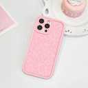 2 x NITITOP Compatible with iPhone 12 Pro Max Case Cute Stylish Leopard Print Design for Women Girls Men Artistic Soft TPU Shockproof Protective Full Camera Protection Cover - Pink