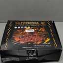 35PCS Griddle Accessories Kit, Flat Top Grill Accessories Set for Blackstone and Camp Chef, Grill Spatula Set with Enlarged Spatulas, Basting Cover, Scraper for Outdoor Barbecue