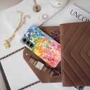 Compatible for Samsung Galaxy S25 Plus Case,Two Layer Protection Heavy Duty Cover,Compatible for Samsung Galaxy S25 Plus Phone Case,Vintage Sea Life Fruit Collage