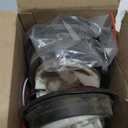 4pcs 4" inch Round Halo Red 64 LEDs Trailer Trucks Stop Brake Turn Signal Running Tail Lights PatentPending w/Rubber Grommet Recessed Mount Waterproof IP67 For Van/UTV/RV, DC 12V