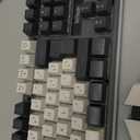 RedThunder K10 Wireless Gaming Keyboard and Mouse Combo, LED Backlit Rechargeable 3800mAh Battery, Mechanical Feel Anti-ghosting Keyboard + 7D 3200DPI Mice for PC Gamer (White-Gray)