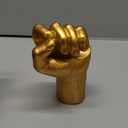 Hand Shaped Decorative Wall Hook,Modern Creative Hand Wall Sculpture,Coat Hanger for Hanging Coats Towels Keys Hats Home Decor Unique Gift Golden 18x8.5x10cm(7x3x4inch) Gift