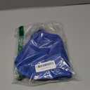 Soft Dog Cone Collar Alternative - Adjustable Comfy Cones for Large/Medium/Small Dogs to Stop Licking After Surgery, Comfortable Fabric Elizabethan Collars, Head Cone of Shame for Neuter Recovery - M (Green-Blue)