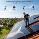 200W Solar Panel, N-Type 16BB 12V 200 Watt Solar Panel with 25.6% High Efficiency, IP68 Waterproof & 30-Year Long-Lasting Design, for RV, Van, Marine, Rooftop, Cabin & Off-Grid Power Systems