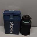 Half Gallon Jug with Handle,64 oz Insulated Water Bottle with Carrying Pouch,Double Wall Vacuum Stainless Steel Metal Bottle,Gum