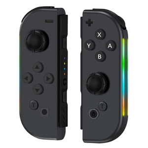 JYELUK Replacement for Nintendo Switch Controller, Compatible with Switch Controllers With RGB LED， Support Double Vibration/Wakeup/Screenshot