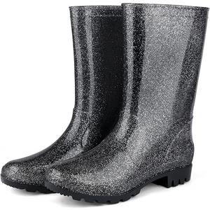 HISEA Waterproof Rubber Boots Short Garden Shose 8