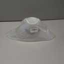 Drift Guard with Flat Sprayer Nozzle,Prevents Drift of Fine Droplets,for Use with Backpack Sprayer Small Drift Guard (clear, 38CM-2PCS)