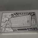 Keyboard Black And Blue Bluetooth Slice 75 HE