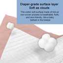 Disposable Changing Pad Liners Pack of 100 Baby Incontinence Changing Pads Diaper UnderPads Ultra Soft Super Absorbent Waterproof Mat 13 x18 in