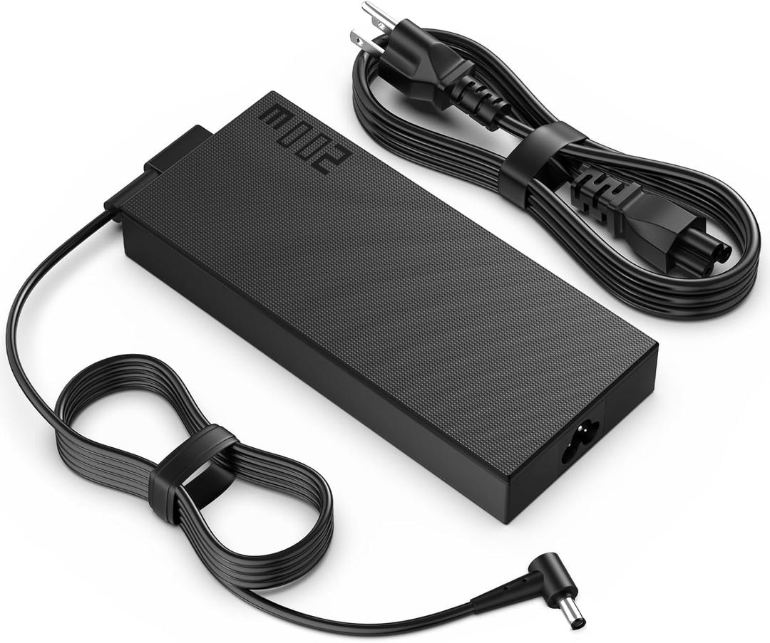 200W ADP-200JB D Laptop Charger Compatible with ASUS TUF Dash F15 TUF Gaming A15 F15 F17 A17 FX516 FX517 ROG Strix G15 G17 G513 G713 Hero III Zephyrus G14 G15 GA503 Zenbook Pro 14 Duo