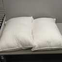 Beckham Hotel Collection Bed Pillows Standard/Queen Size Set of 2 - Original Soft Down Alternative Pillow for Sleeping - Soft Support for Back, Stomach or Side Sleepers (White)