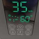 6L Humidifiers for Bedroom Large Room Home,Cool and Warm Humidifier for Baby and Plants Mist Top Fill Desk Humidifiers Essential Oil Diffuser, Quiet with Adjustable Mist,360Nozzle-Grey