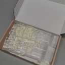 UNIQOOO Acrylic Wedding Table Numbers 1-15 with Stands | 4x6 inch Printed Calligraphy, Clear Table Number Signs and Holders | Perfect for Wedding Reception, Centerpiece Decoration, Event, Party