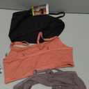 Hanes Comfort Flex Fit 3 Pack Black PINK And Purple Spaghetti Strap Small
