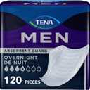 TENA Men Overnight Guards, Incontinence Pads for Men, 120 ct
