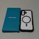 Diaclara for iPhone 17 Case 6.3'', Full-Body Military Grade Drop Protection Outdoor Phone case with Built-in Screen Protector, Easy Installation,No Gap,Compatible with MagSafe, Black